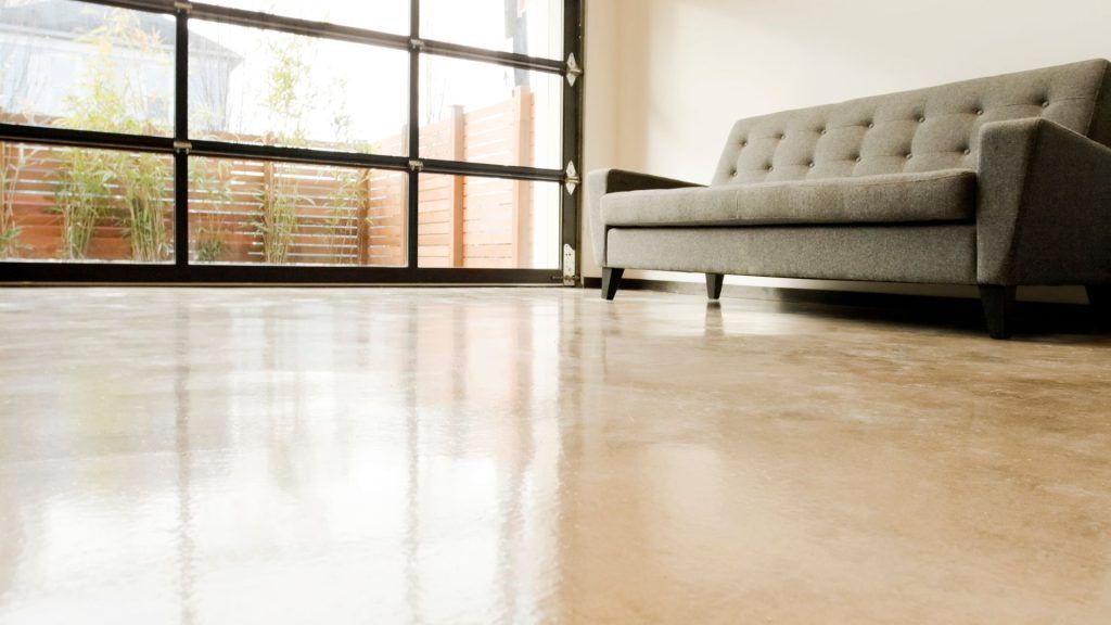 concrete floor