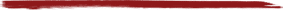 Thin red brushstroke across a white background.