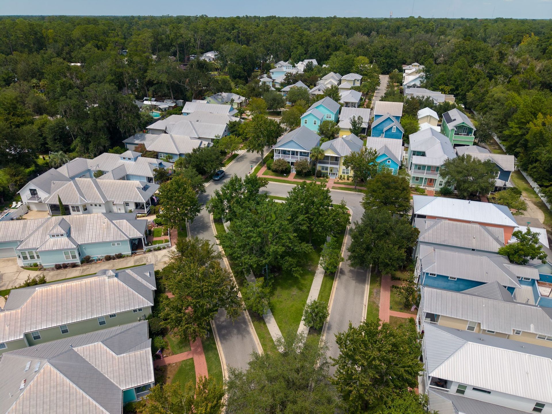 Florida rental property owner reviewing maintenance and leasing plans with a property manager