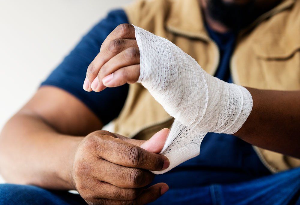 Hand Bandage — Montgomery, AL — Nelson Law, LLC