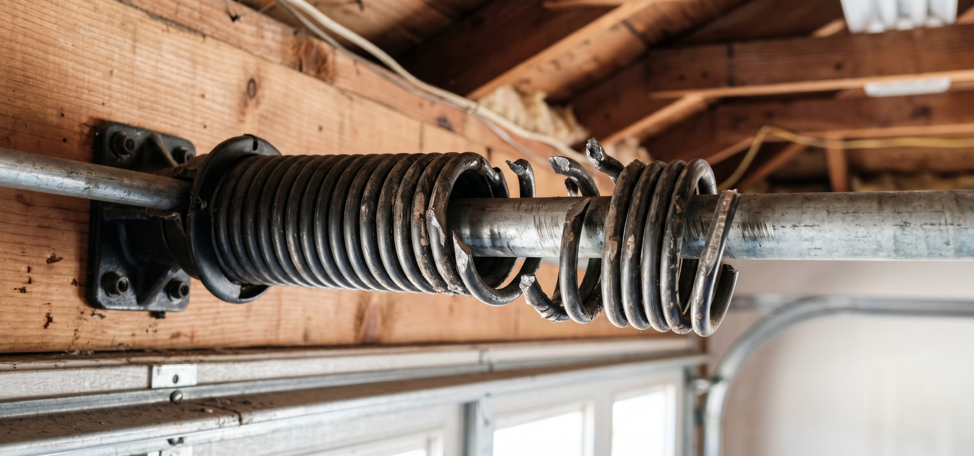 broken garage door spring replacement