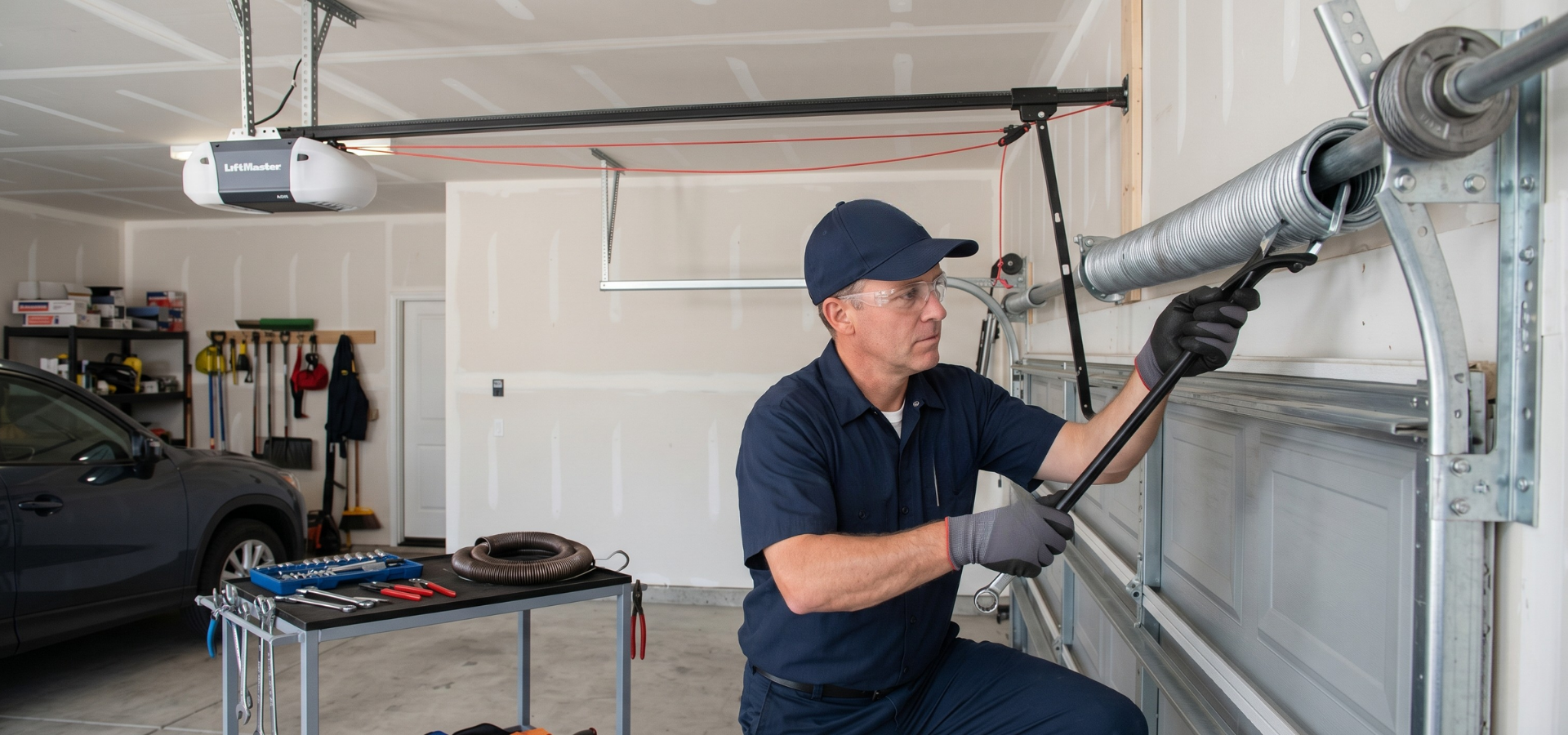 professional garage door spring replacement service