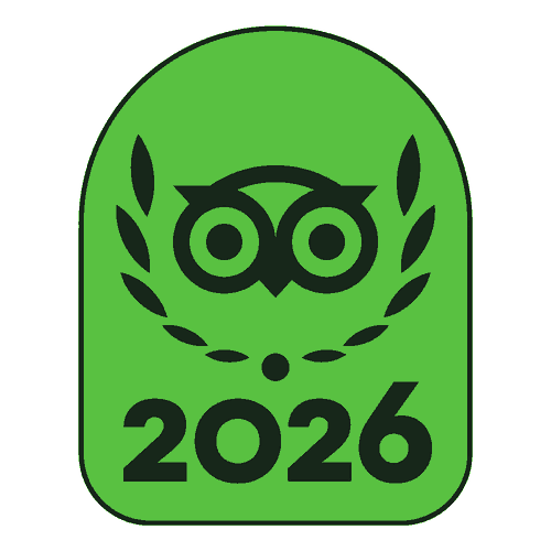 Tripadvisor Travelers' Choice 2026 award badge