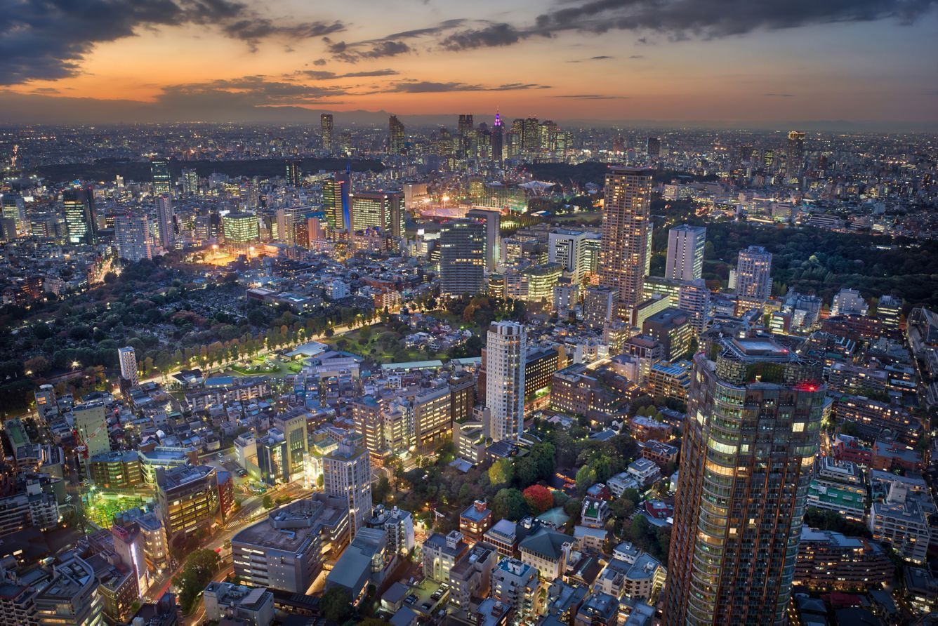 The Ritz-Carlton, Tokyo view
