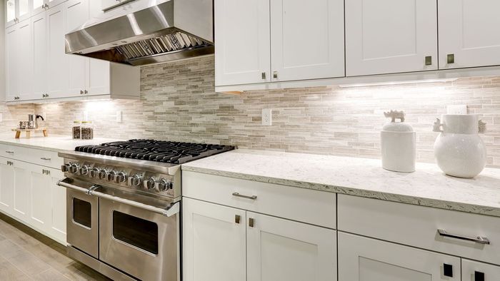 stainless stove