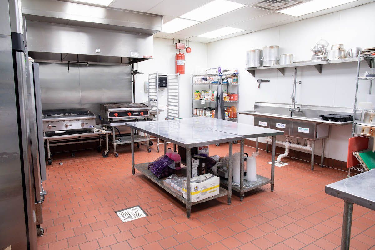 commercial kitchen