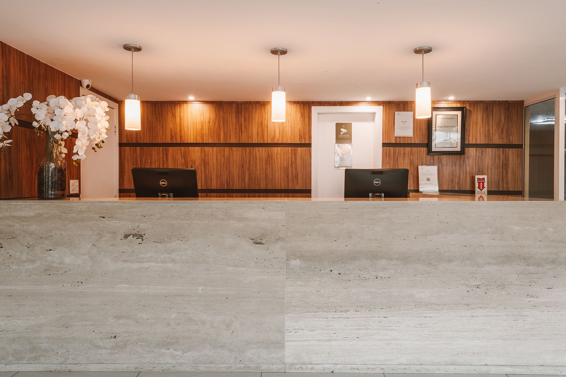 recepcao angra beach hotel
