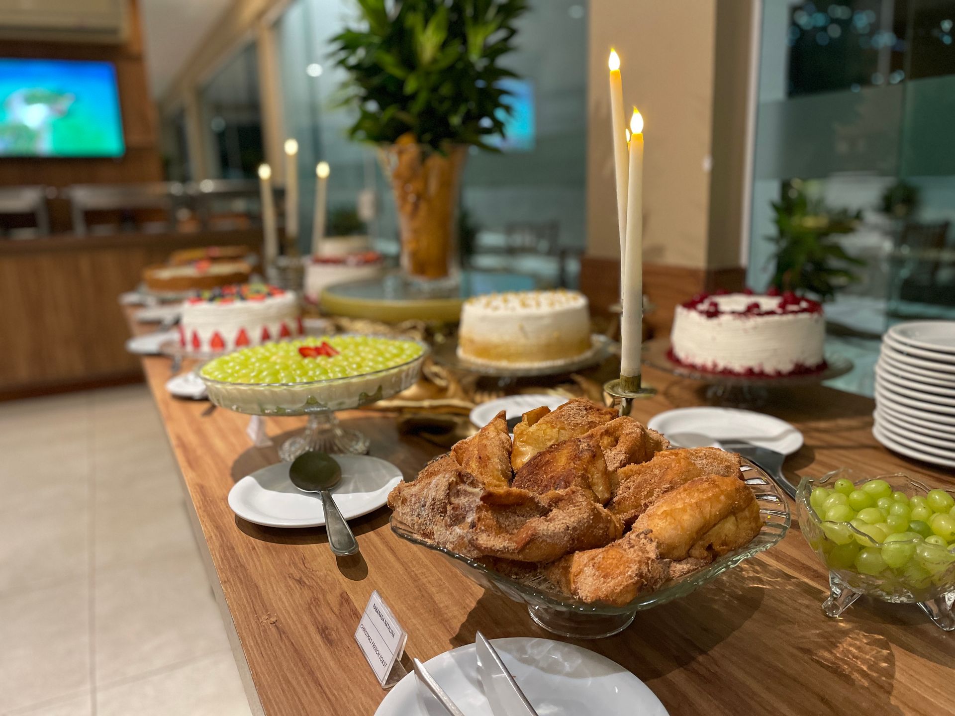 ceia de reveillon de outros anos