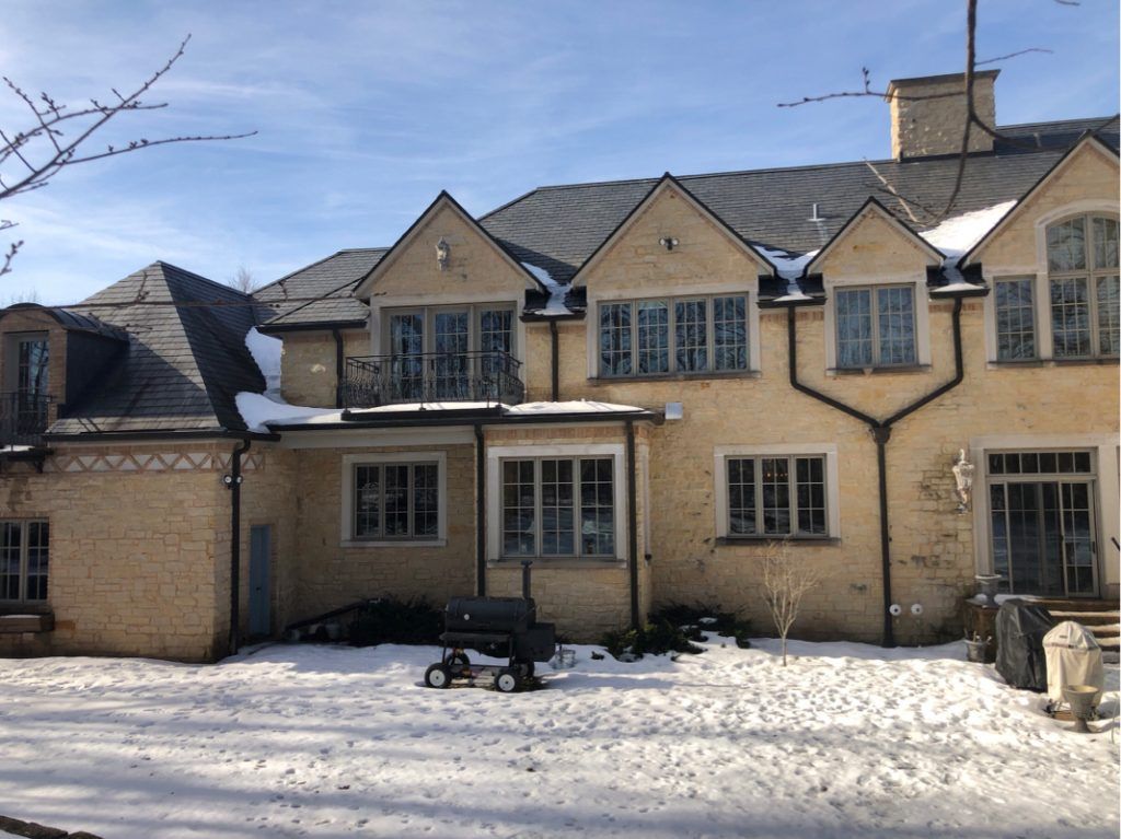 Exterior of the house
