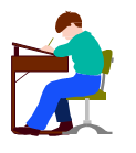 Boy at Desk