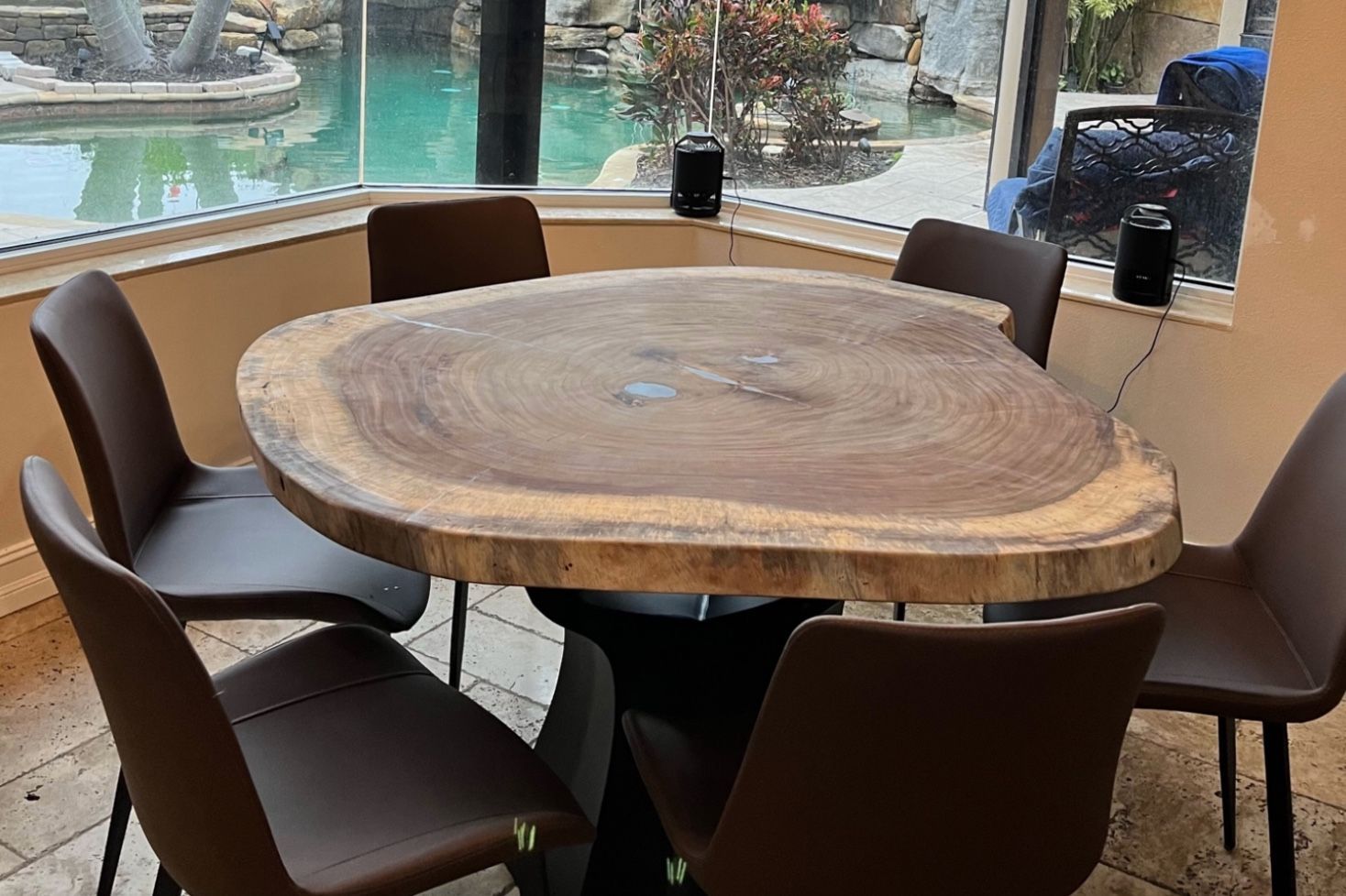 handcrafted live edge tables tampa