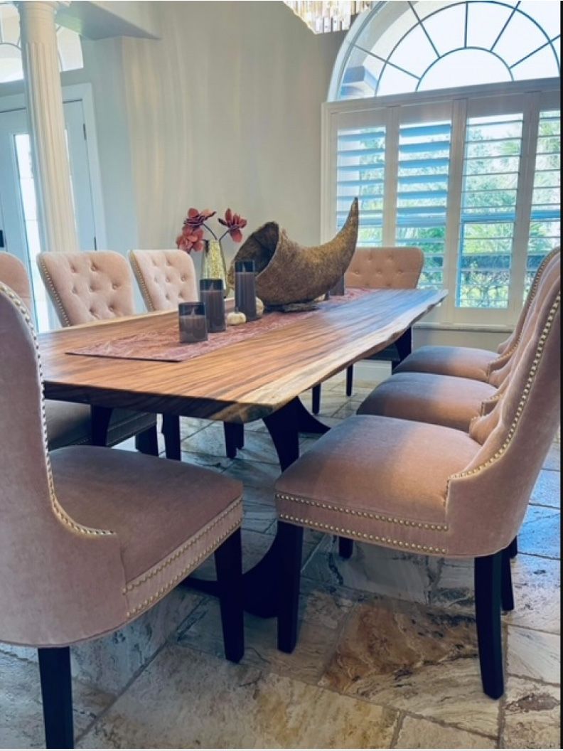 handcrafted live edge tables tampa