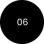 Black circle with the number 