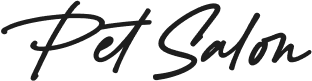 Pet Salon in handwritten script.