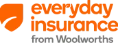 Everyday Insurance logo with an orange shield and text 