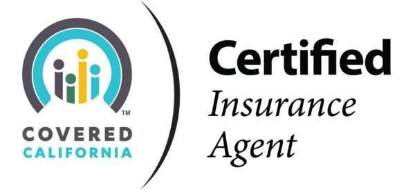 Covered California logo next to the text