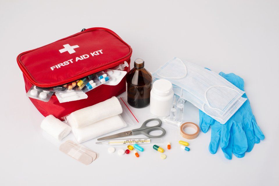 Materiale per il primo soccorso