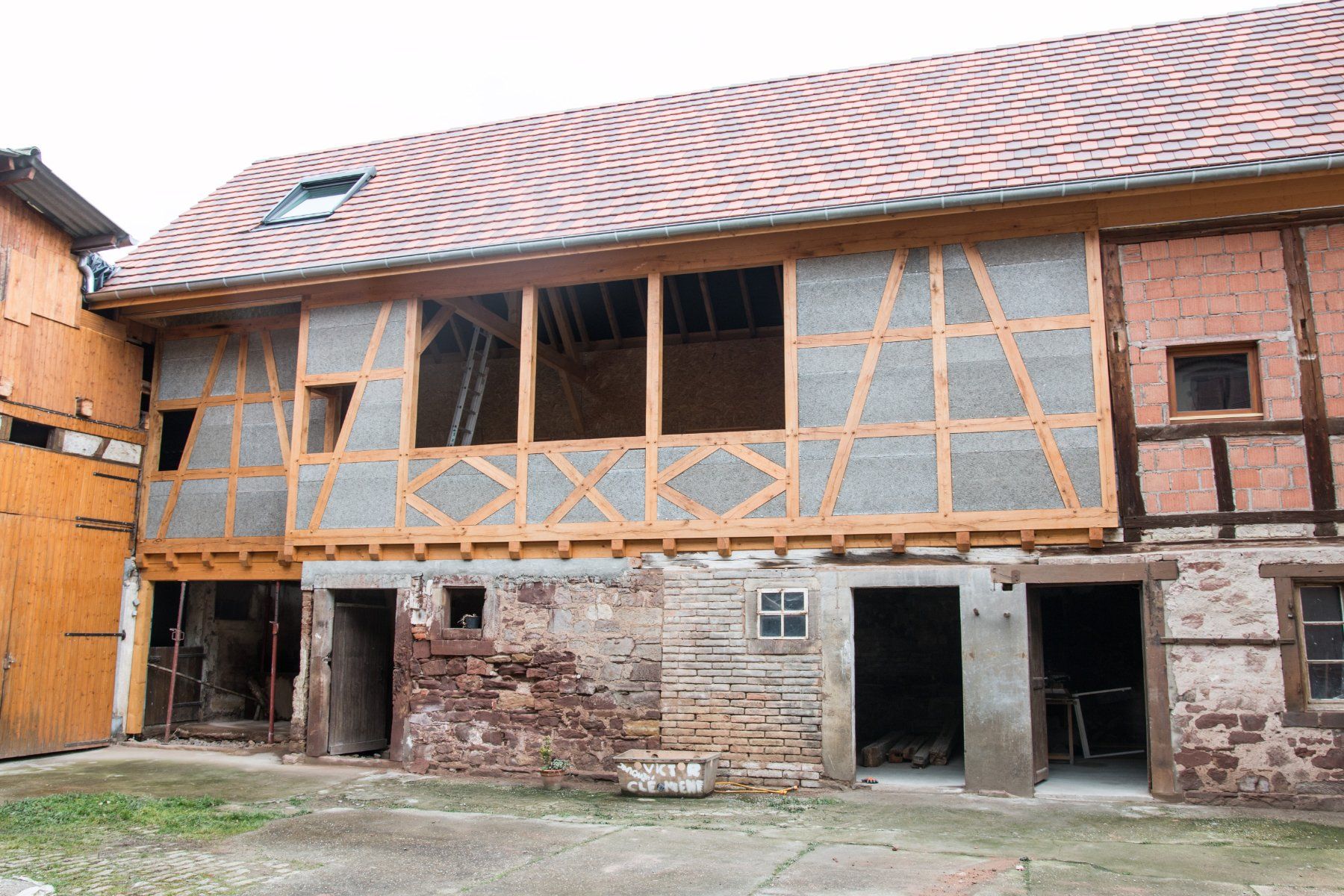 construction habitation en bois