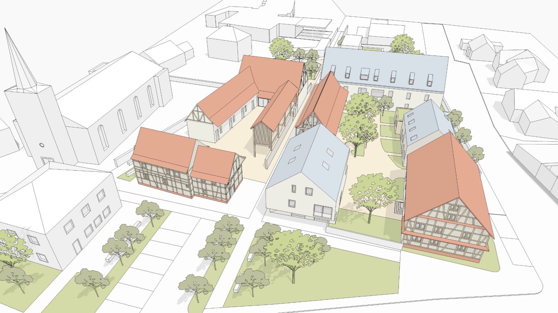 plan 3D architecte