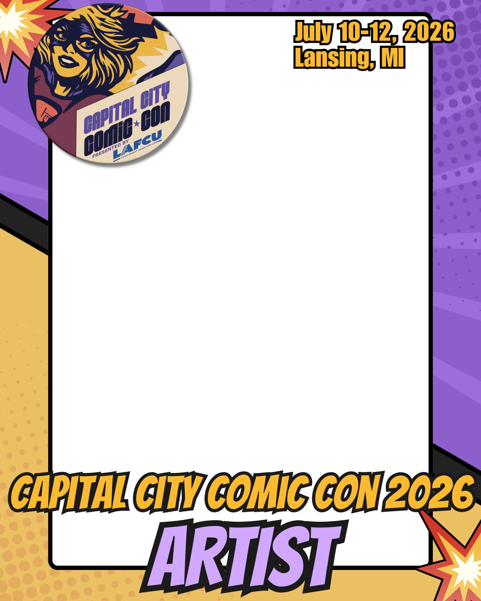 Artist Promotional Frame Graphic