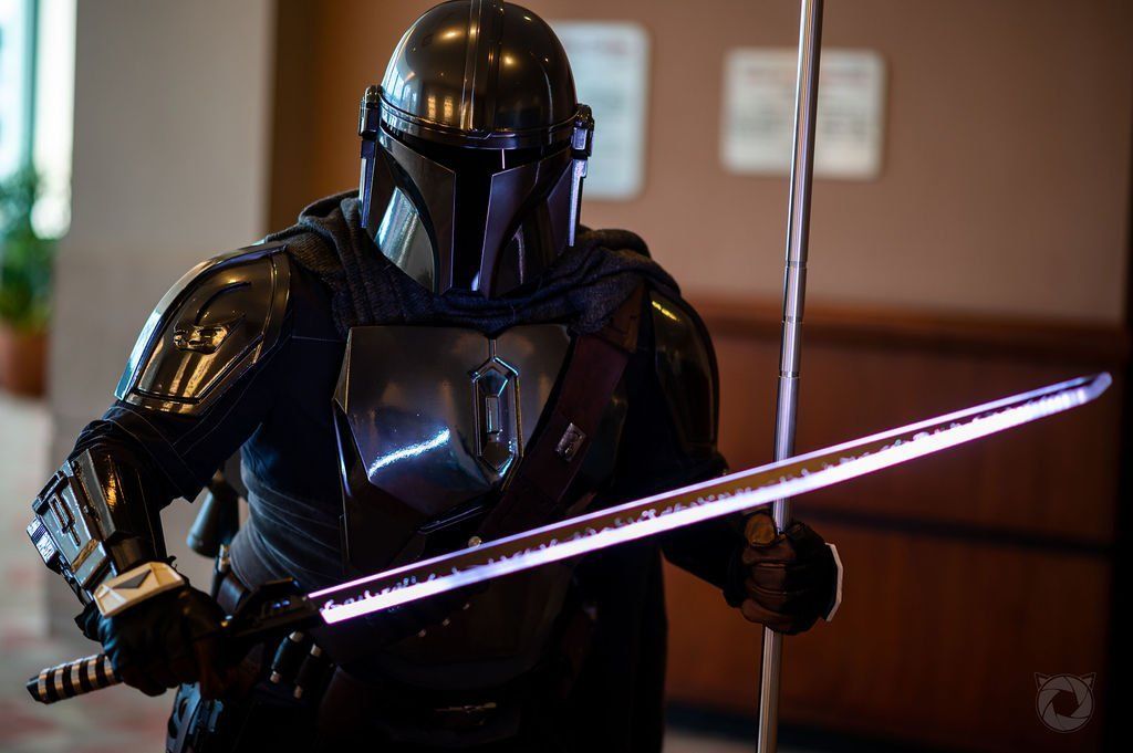 Jango Fett attending the 2022 Capital City Comic Con event