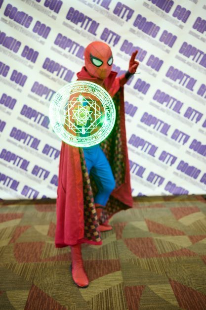 cosplay costume participants at the 2022 Capital City Comic Con event