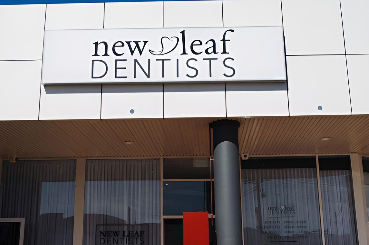 A Building With a Sign That Says New Leaf Dentists — New Leaf Dentists in Erina, NSW