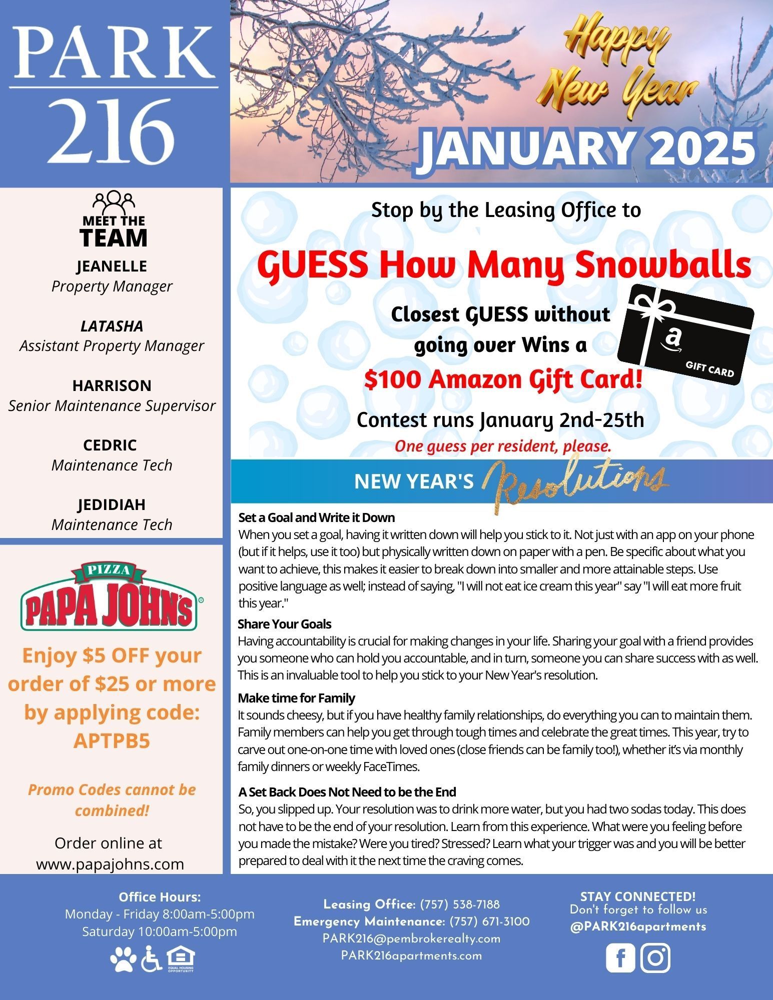 January 2025 Newsletter