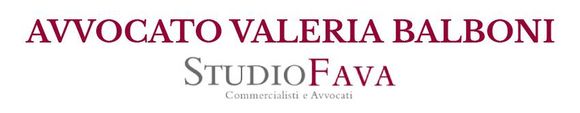 AVVOCATO VALERIA BALBONI - LOGO