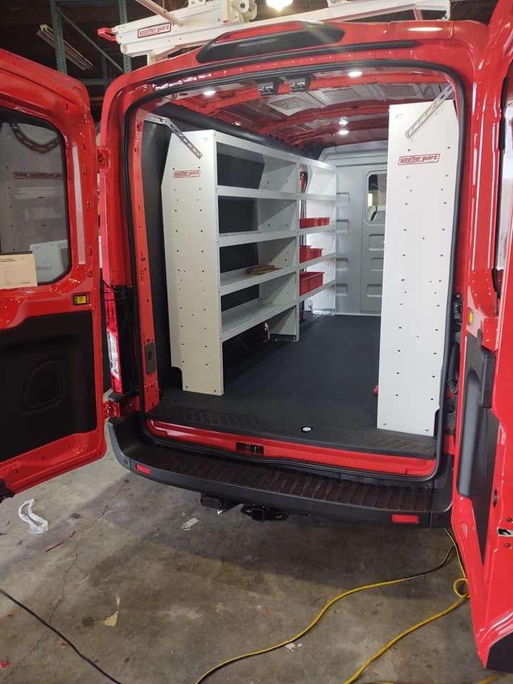 Custom Van Shelving Systems