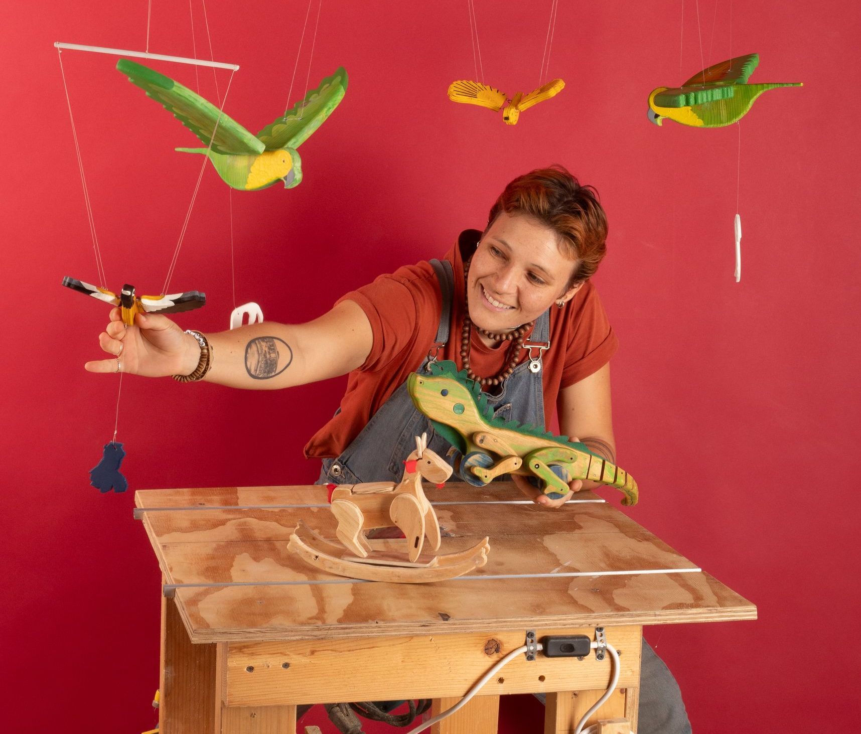 SOLDACHI Andrea Co founder happy with toys