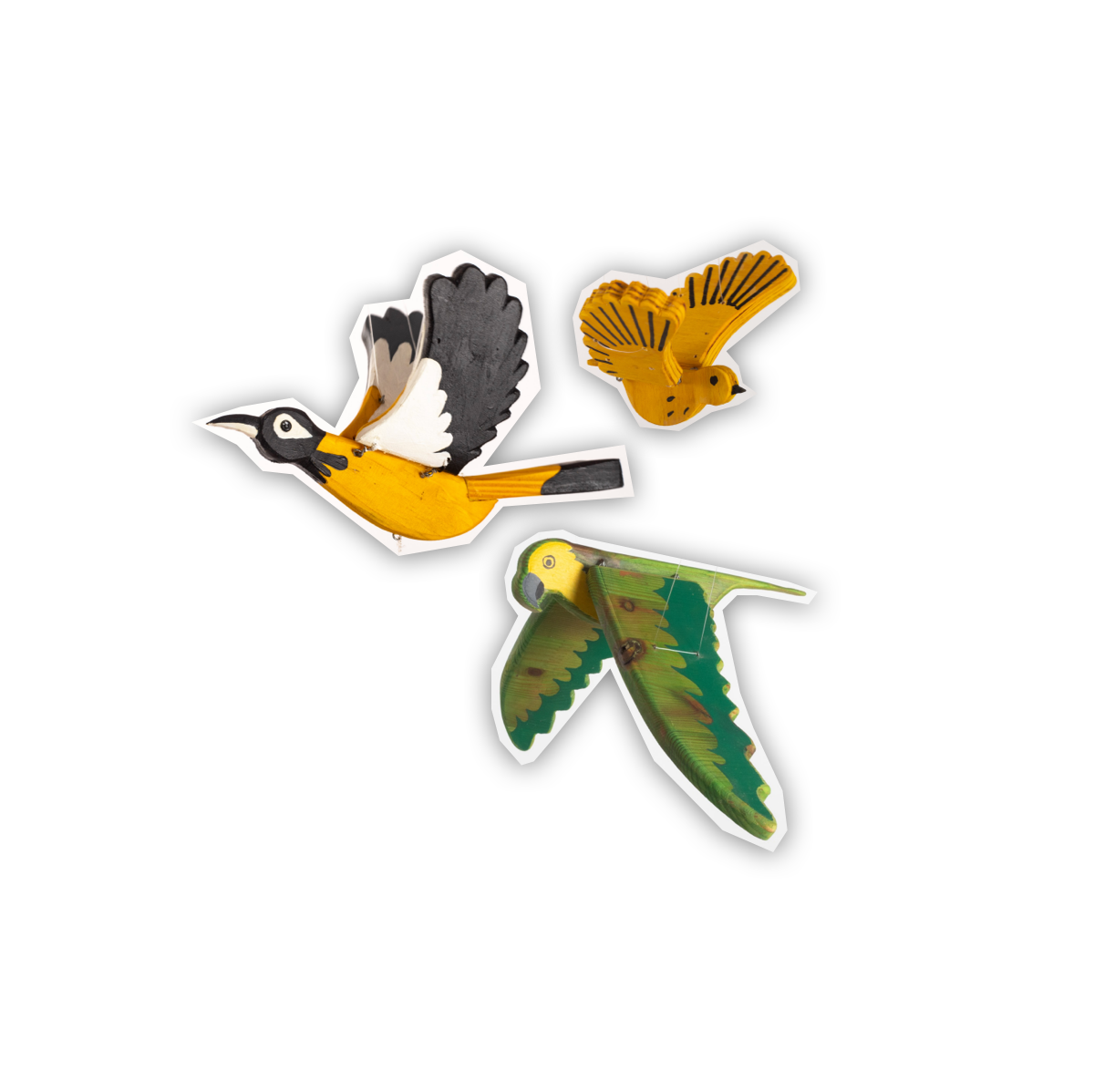 SOLDACHI stiker birds prikichi turpial para di misa