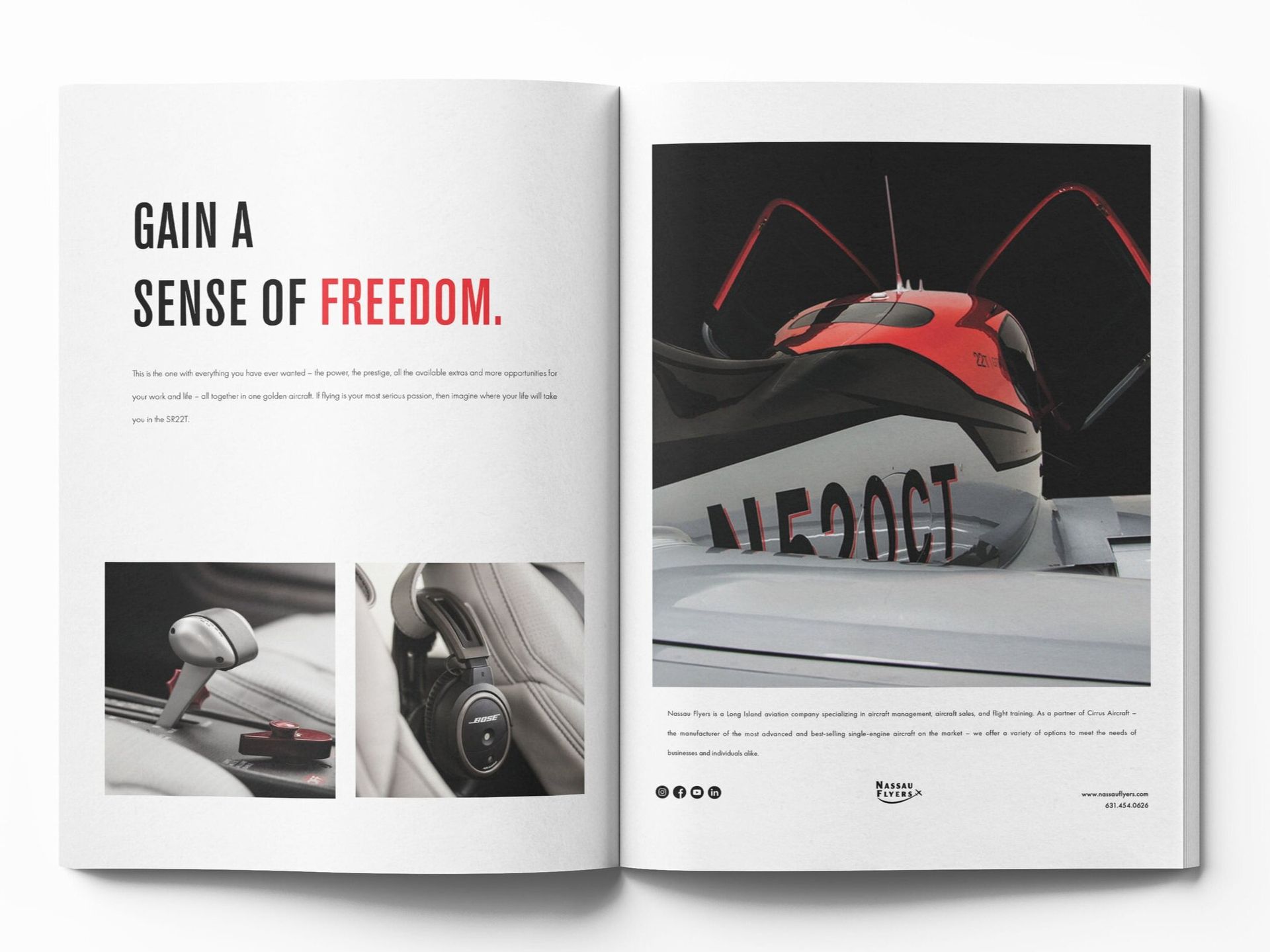 Nassau Flyers - South Shore Creative Media - Web design - graphic design - social media - long island 