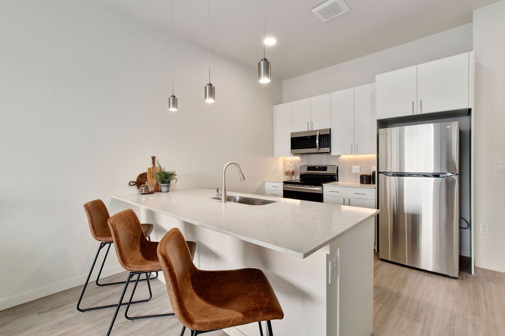 Axis West Flats kitchen