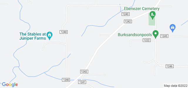 Map of business location