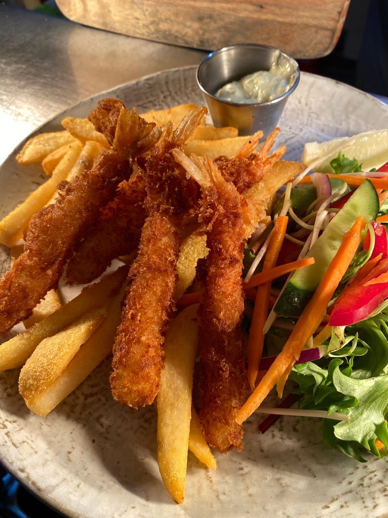 panko prawns