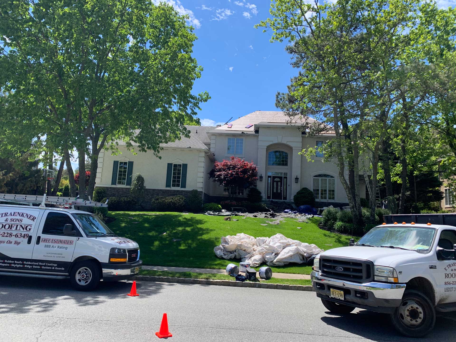 Roofing Services — Blackwood, NJ — T Traenkner & Sons Roofing