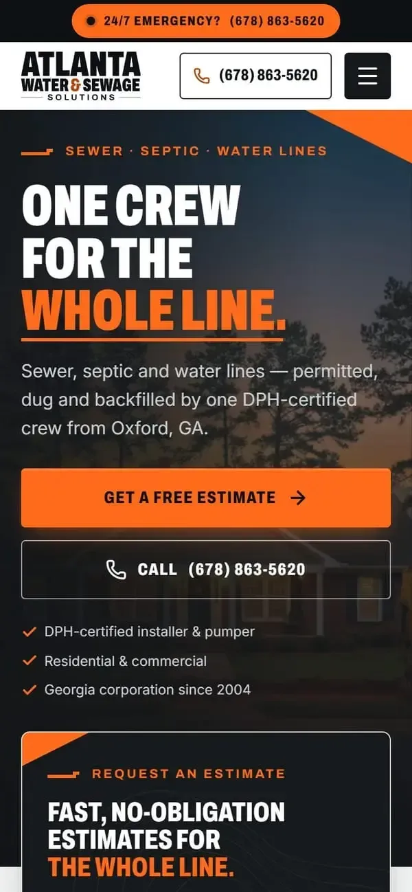 Illustrative design example on a phone