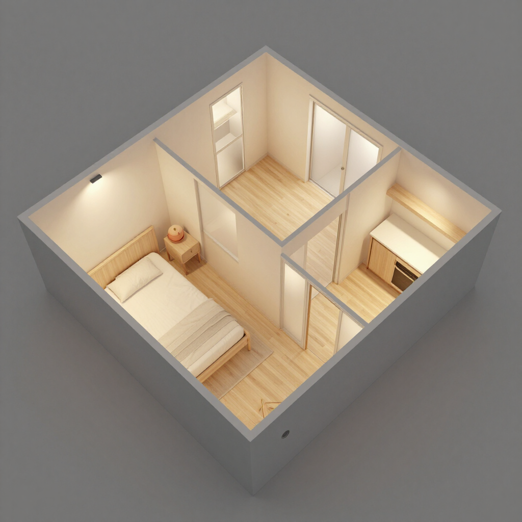 Oakwood Studio floorplan