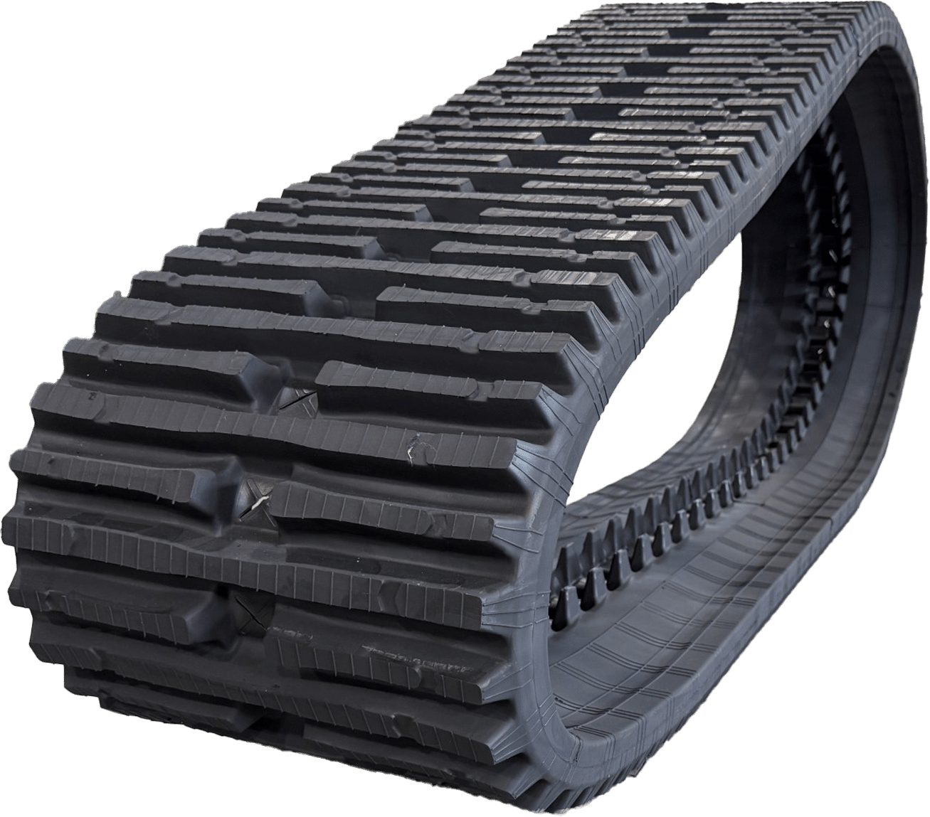Multi-Bar Pattern rubber tracks for compact track loader