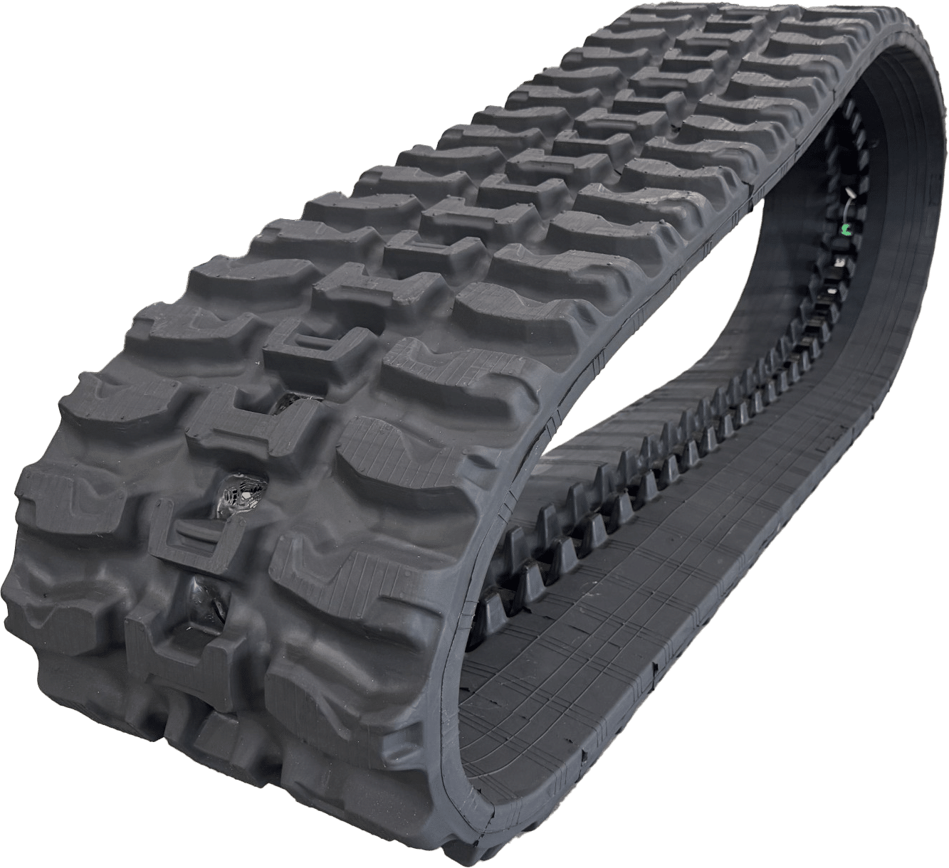 Q Pattern rubber tracks for compact track loader