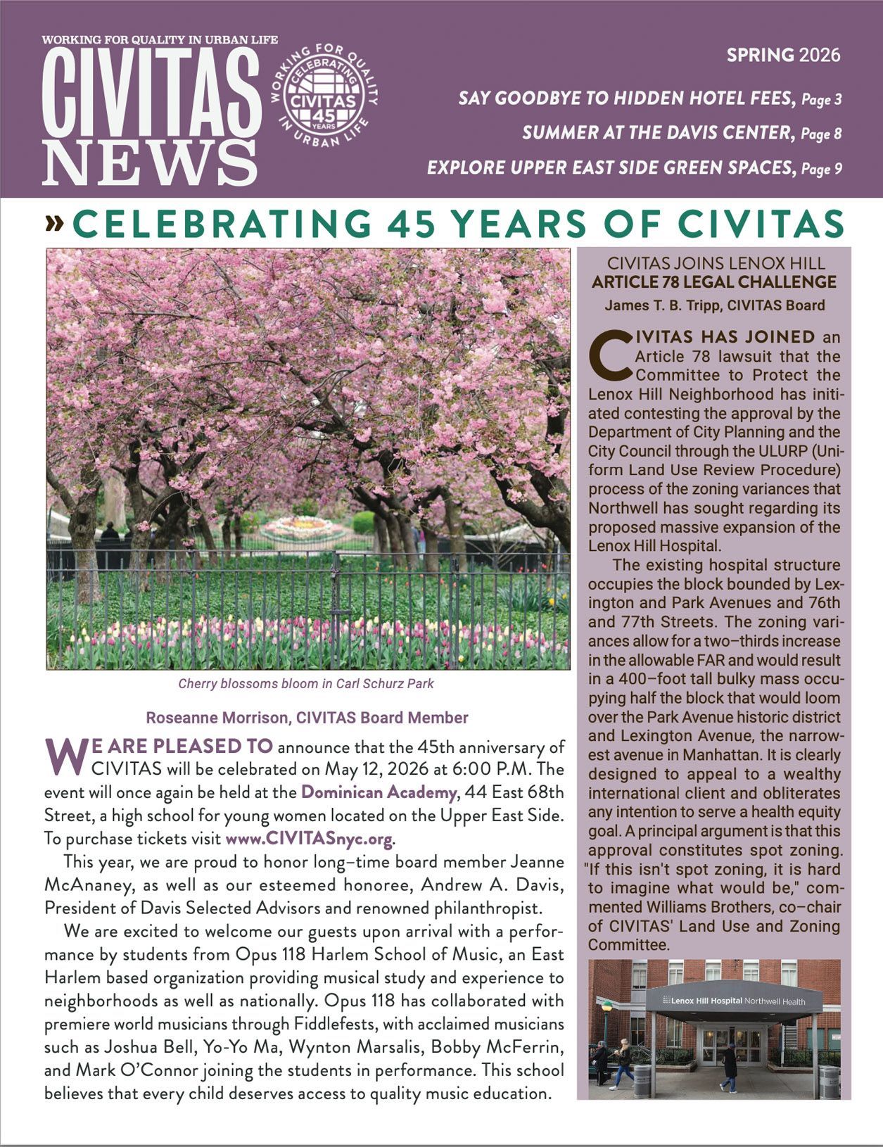 CIVITAS News Spring 2026
