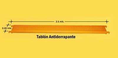 GRUPO ANDAMIOS SJT - TABLÓN ANTIDERRAPANTE