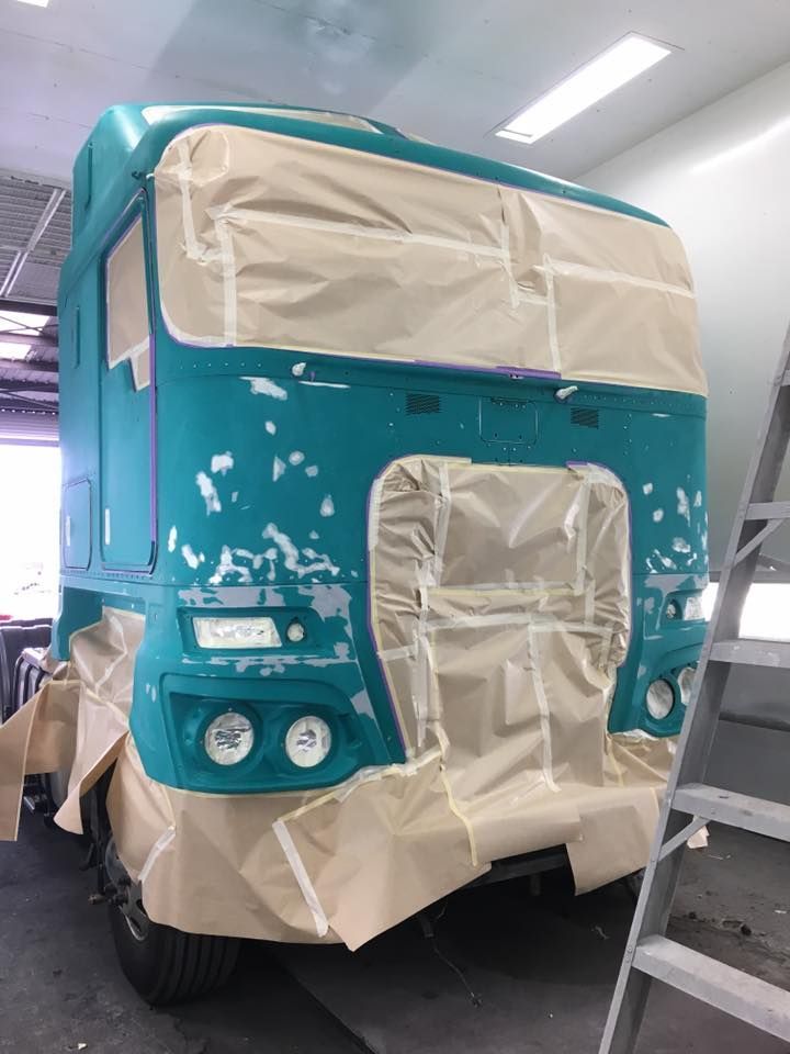 Under repair face of a truck | Picton, WA | Choice Panel and Paint