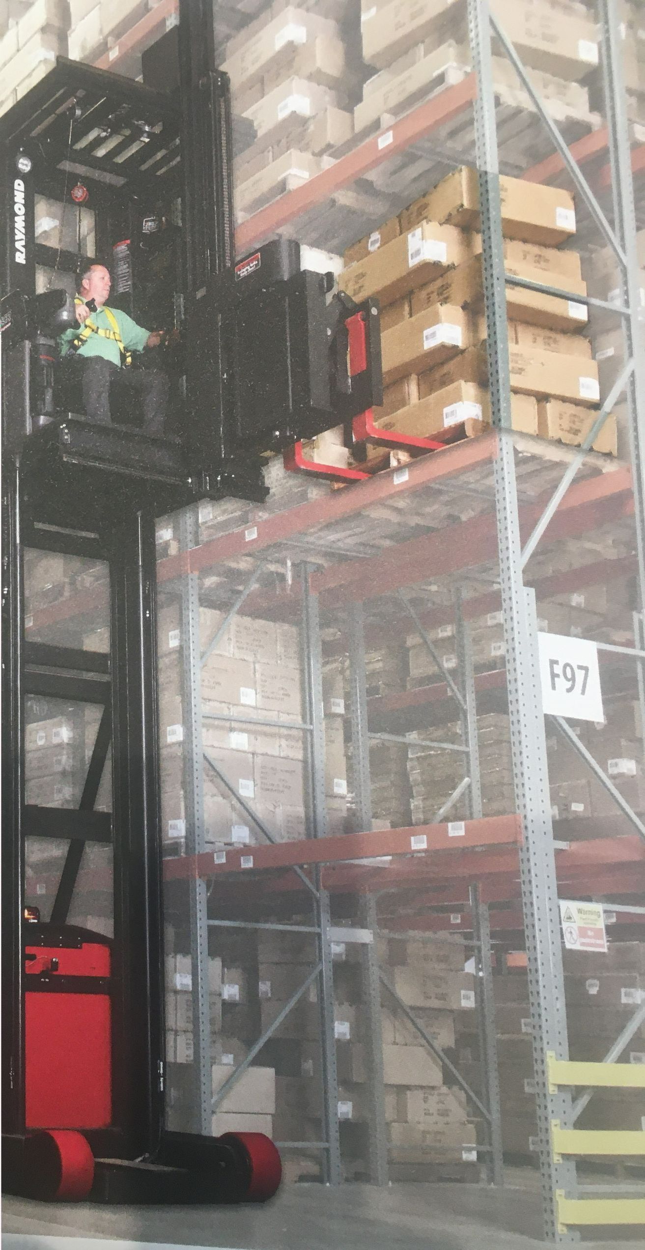 Man In Lifter - Picayune, MS - Cabinets By The Stone Shop