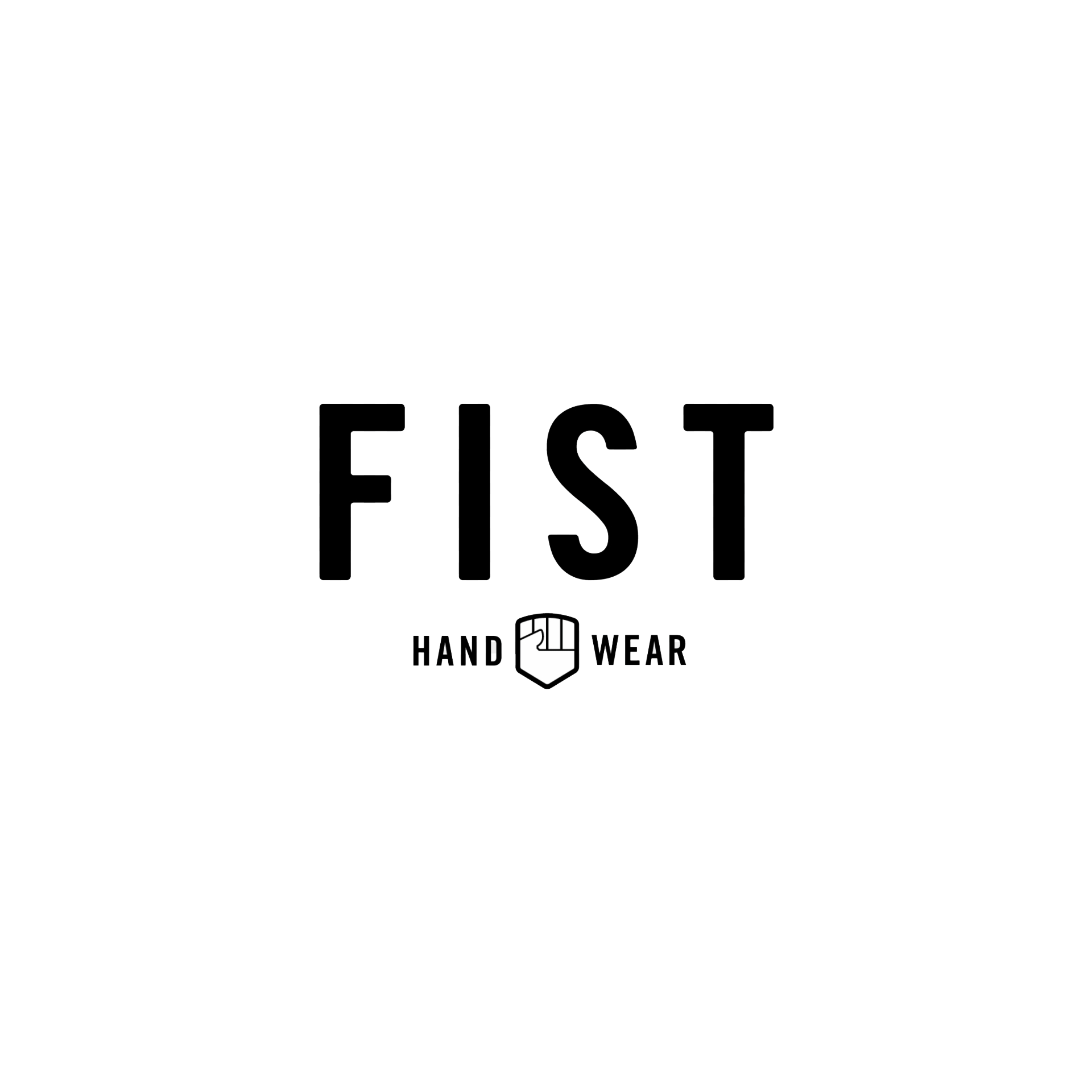 A fist hand wear logo on a white background.