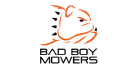 Logo for Bad Boy Movers with a stylized orange and black cartoon face above the company name