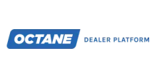 Octane Dealer Platform logo in blue and gray on a white background