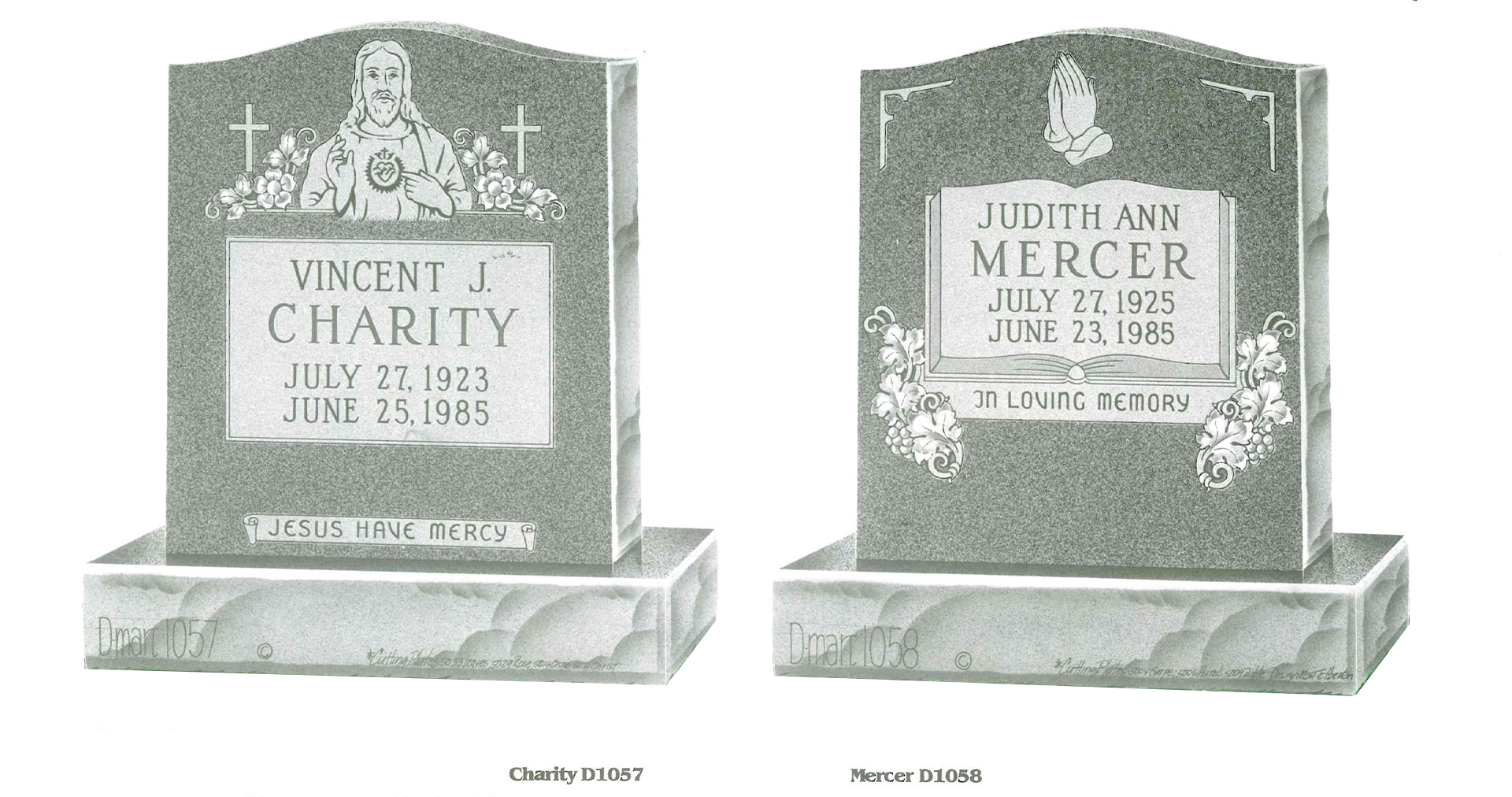 Monuments WolfeBayview Funeral Home and Crematory
