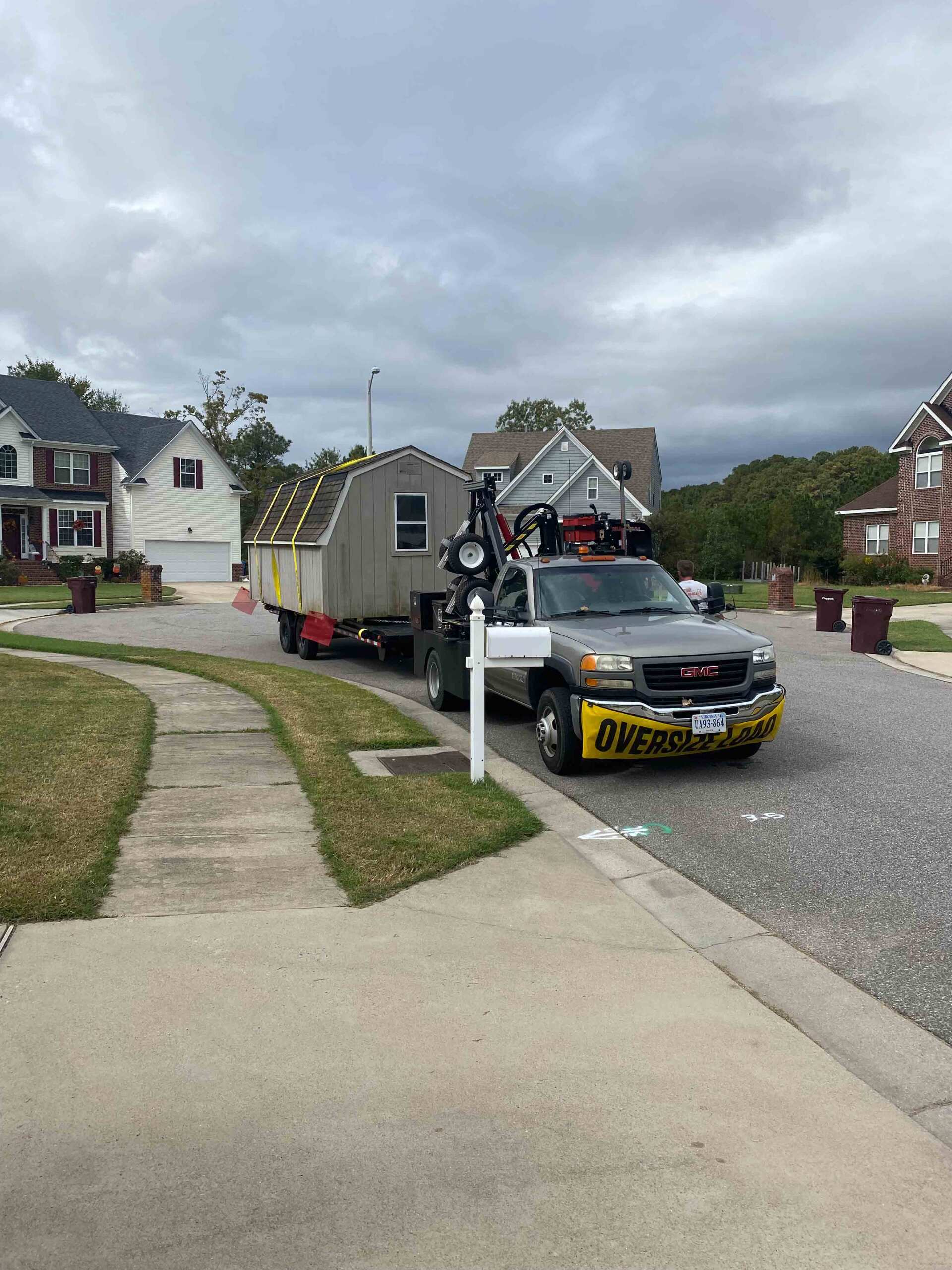 Hauling Shed — Virginia Beach, VA — RPG Hauling & Logistics
